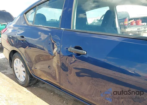 2014 Nissan Versa 1.6 S+ из США, поврежденный, VIN 3N1CN7AP2EL842032